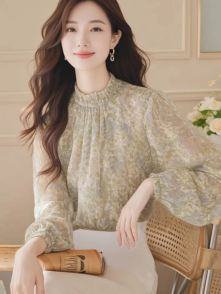 Long Sleeve Shirts Women Satin - Women Formal Blouses For Evening Wear review and price