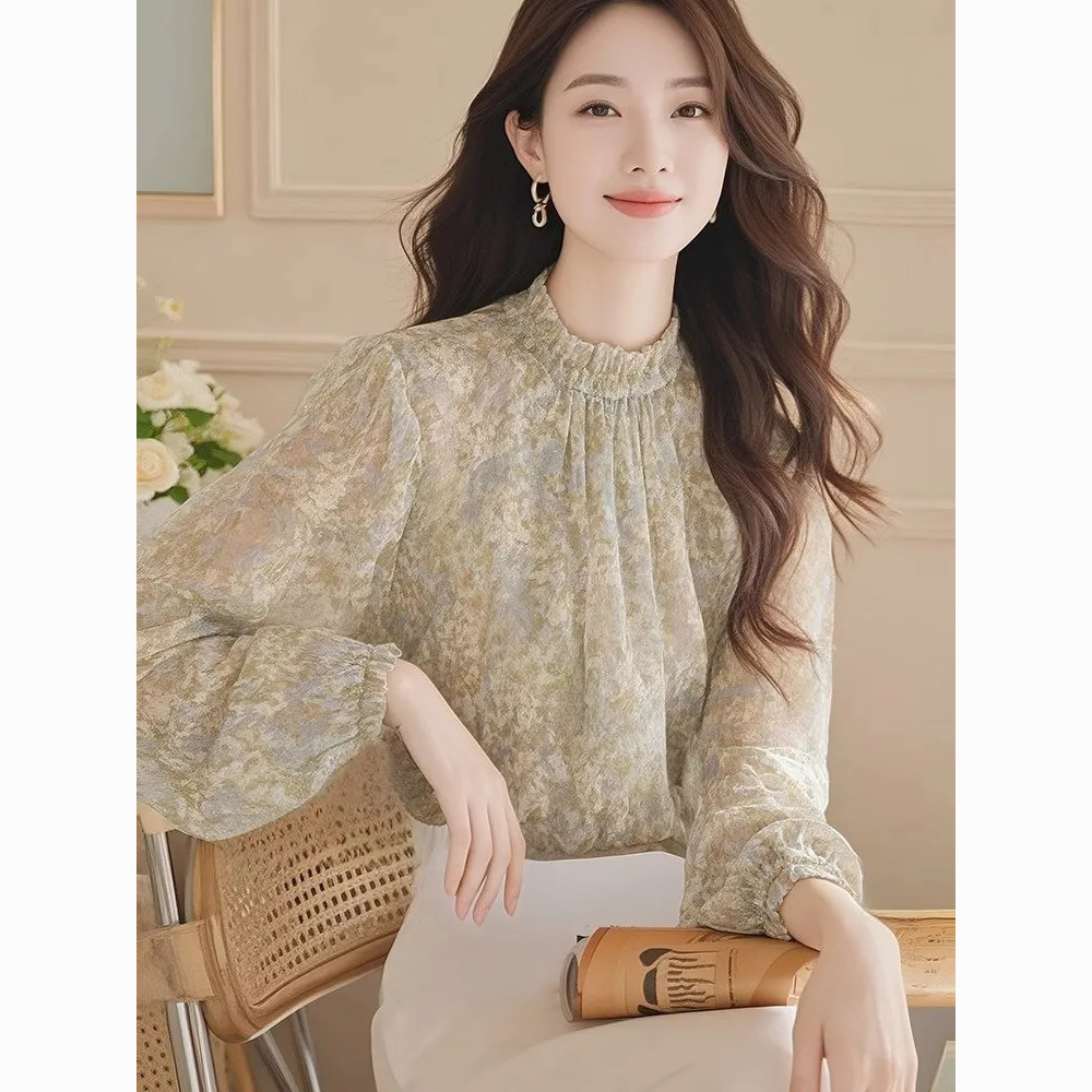 Long Sleeve Shirts Women Satin - Women Formal Blouses For Evening Wear review and price