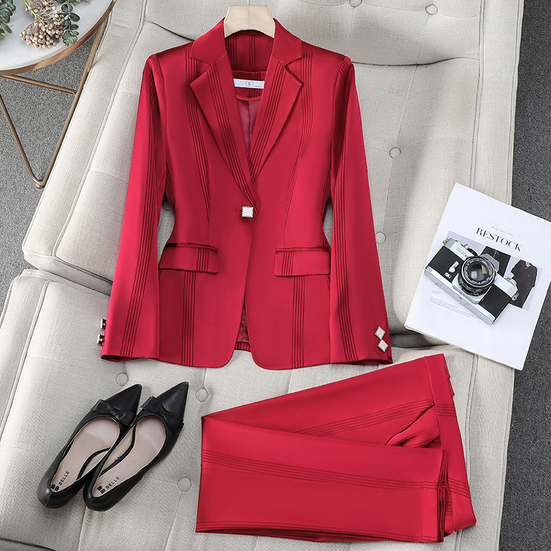 Fashion Women Pant Suit 2 Piec - Formal Winter Wear Women Jacket review and price