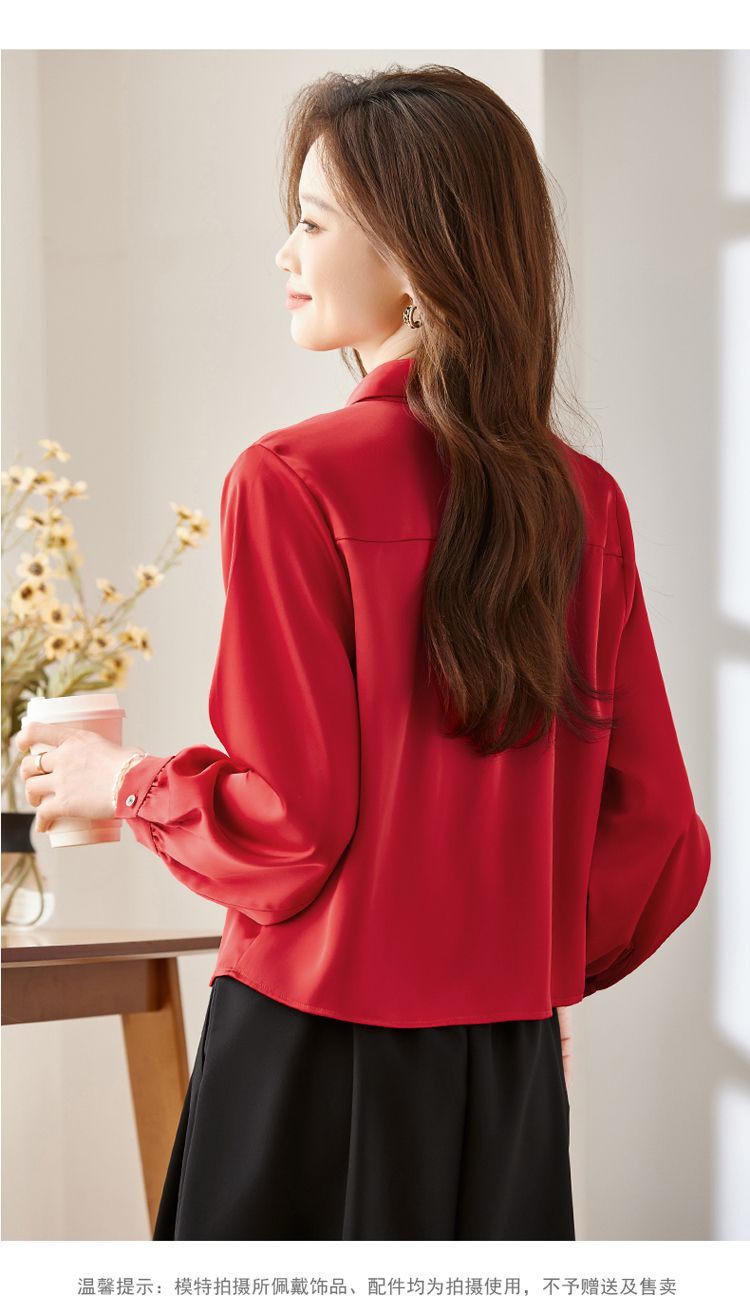 Long Sleeve Shirts Womens Cott - Women Formal Blouses For Evening Wear review and price