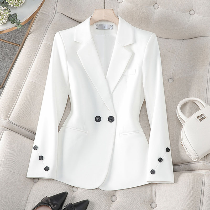 2025 New Spring Autumn White B - Formal Winter Wear Women Jacket review and price