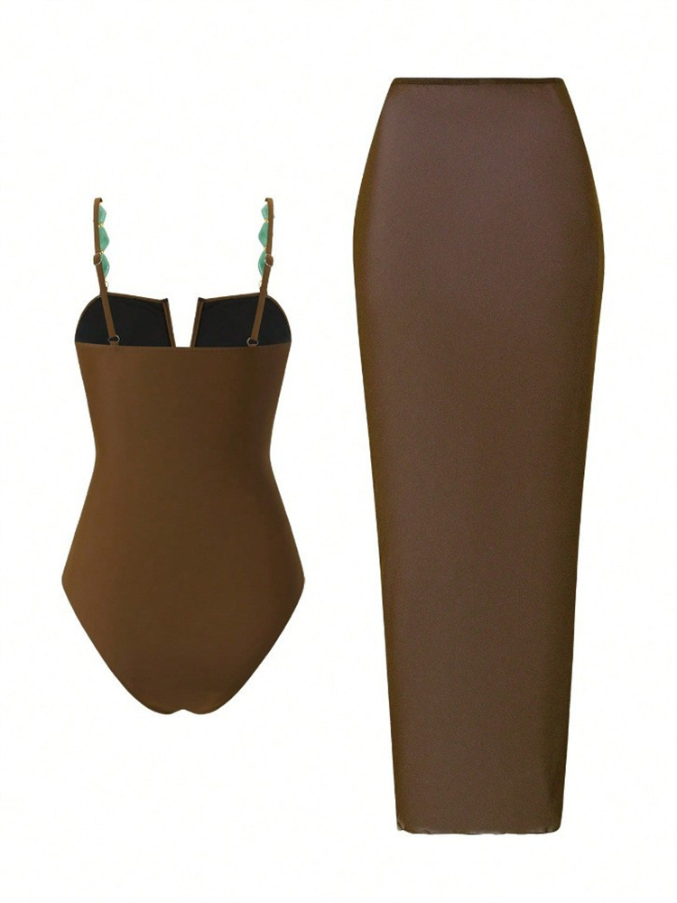 Vintage Coffee Mesh Long Skirt - Pencil Skirt Midi review and price