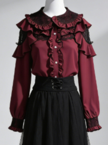 Kawaii Harajuku JK Women Bow L - Women Formal Blouses For Evening Wear review and price
