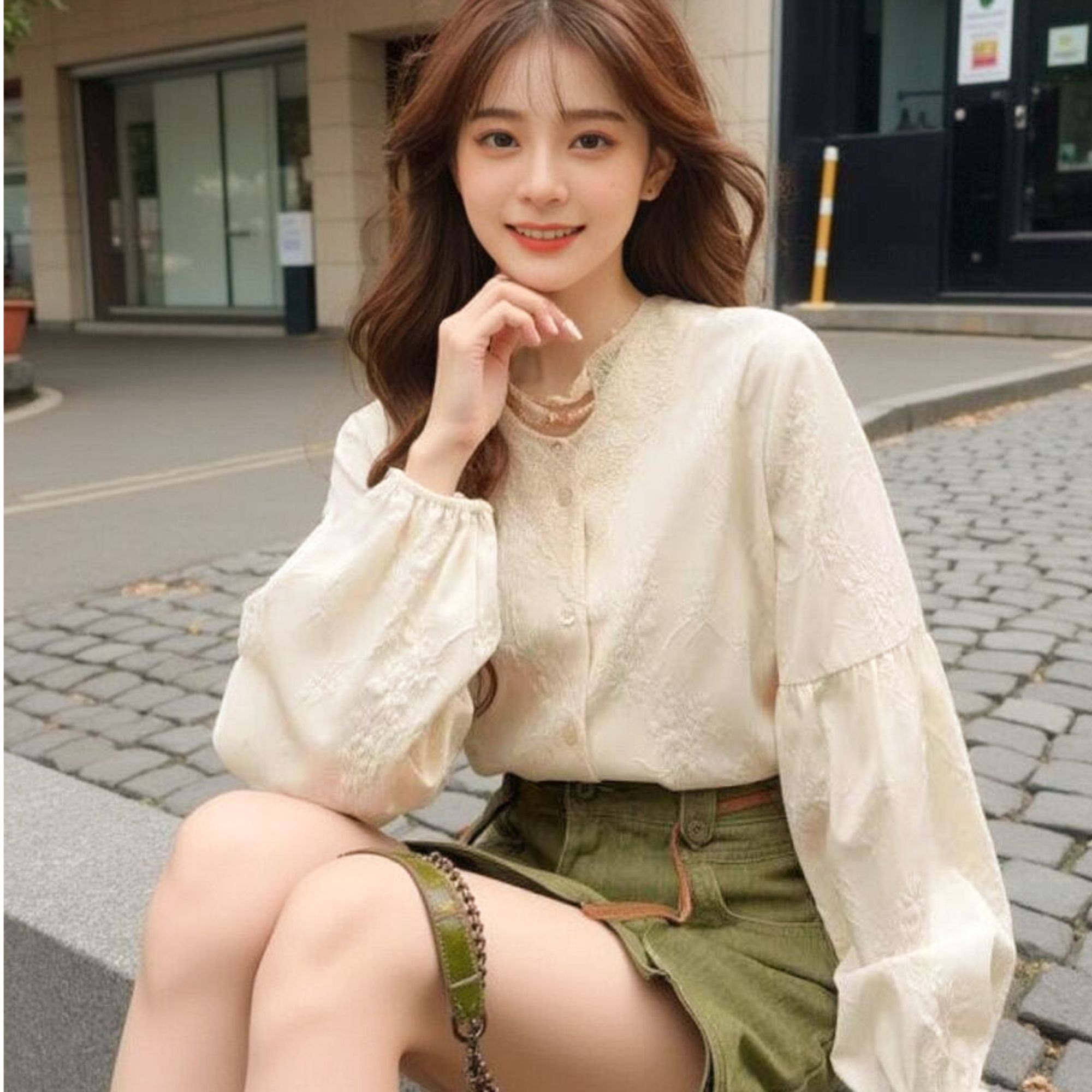Long Sleeve Shirts Womens Chif - Women Formal Blouses For Evening Wear review and price