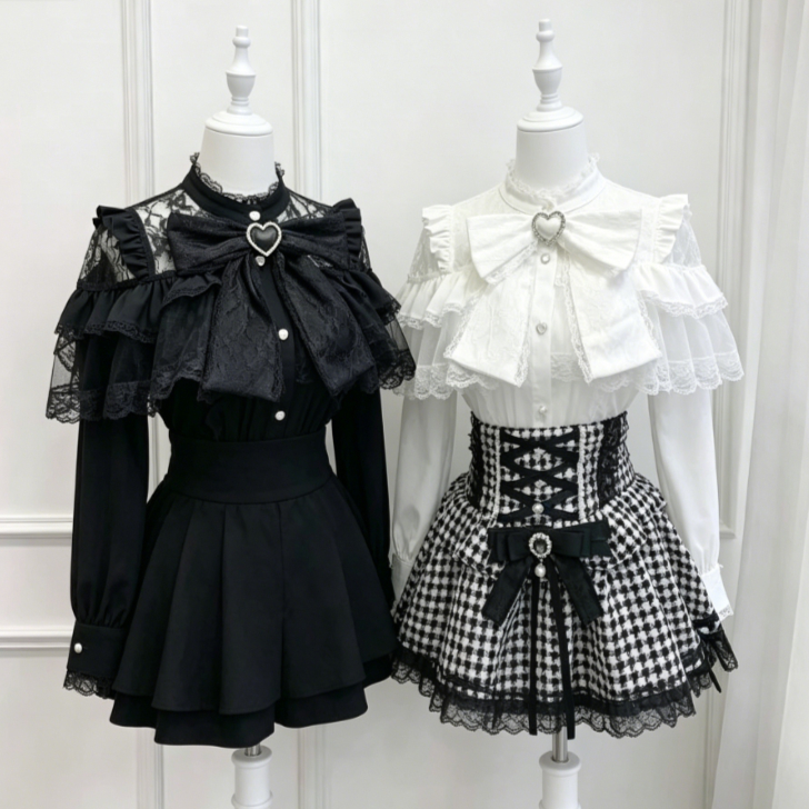 Kawaii Japanese Lolita Blouse  - Women Formal Blouses For Evening Wear review and price